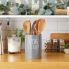 imageDII Kitchen Accessories Retro Collection Ceramics Utensil Holder AvocadoGray