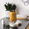 imageDII Kitchen Accessories Retro Collection Ceramics Utensil Holder AvocadoHoney