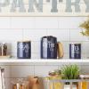 imageDII Kitchen Accessories Retro Collection Ceramics Utensil Holder AvocadoNautical Blue