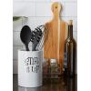 imageDII Kitchen Accessories Retro Collection Ceramics Utensil Holder AvocadoWhite