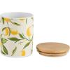 imageDII Kitchen Ceramics Collection Canister Set Floral Tile 3 PieceLemon Bliss