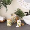 imageDII Kitchen Ceramics Collection Canister Set Floral Tile 3 PieceLemon Bliss