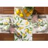 imageDII Lemon Bliss Outdoor Tabletop Collection Stain Resistant ampamp Waterproof Table Runner Table Runner 14x7220 x 20 Set of 6