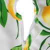 imageDII Lemon Bliss Outdoor Tabletop Collection Stain Resistant ampamp Waterproof Table Runner Table Runner 14x7260x84 w Zipper