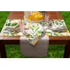 imageDII Lemon Bliss Outdoor Tabletop Collection Stain Resistant ampamp Waterproof Table Runner Table Runner 14x72Table Runner  14x72