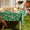 imageDII Outdoor Tabletop Collection Stain Resistant ampamp Waterproof14x72 Banana Leaf60 Round