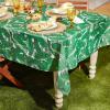 imageDII Outdoor Tabletop Collection Stain Resistant ampamp Waterproof14x72 Banana Leaf60 Round
