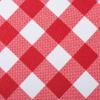 imageDII Red Check Outdoor Zippered Tabletop Collection Stain Resistant ampamp Waterproof 60quot Round Tablecloth Check120 x 60 Rectangular