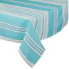 imageDII Summer Stripe Outdoor Collection Tabletop Tablecloth 60x84quot wZipper CAMZ34858Beach House