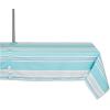 imageDII Summer Stripe Outdoor Collection Tabletop Tablecloth 60x84quot wZipper CAMZ34858Beach House
