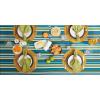 imageDII Summer Stripe Outdoor Collection Tabletop Tablecloth 60x84quot wZipper CAMZ34858Beachy