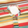 imageDII Summer Stripe Outdoor Collection Tabletop Tablecloth 60x84quot wZipper CAMZ34858Sunset