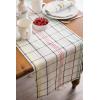 imageDII Table Top Dcor Collection Spring ampamp Summer Table Runner 14x72 Porto Stripe PrintColor Pop Plaid