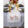 imageDII Table Top Dcor Collection Spring ampamp Summer Table Runner 14x72 Porto Stripe PrintFlower Garden
