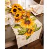 imageDII Table Top Dcor Collection Spring ampamp Summer Table Runner 14x72 Porto Stripe PrintRustic Sunflower