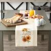 imageDII Table Top Dcor Collection Spring ampamp Summer Table Runner 14x72 Porto Stripe PrintSunny Sunflowers