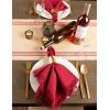 imageDII Table Top Dcor Collection Spring ampamp Summer Table Runner 14x72 Porto Stripe PrintWine  Sunshine
