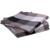 imageDII TriColor Check Collection Kitchen Potholder Set Black 2 PieceBlack