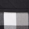 imageDII TriColor Check Collection Kitchen Potholder Set Black 2 PieceBlack