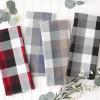 imageDII TriColor Check Collection Kitchen Potholder Set Black 2 PieceFrench Blue