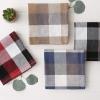 imageDII TriColor Check Collection Kitchen Potholder Set Black 2 PieceStone