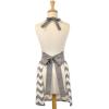 imageDII Womens Cotton Skirted Kitchen Apron for Cooking Baking ampamp Crafts Adjustable with Generous Waist Ties Chevron One Size