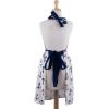 imageDII Womens Spring ampamp Summer Apron Collection Adjustable Two Large Pockets ampamp Extra Long Ties One Size Fits MostAnchor Print
