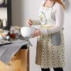 imageDII Womens Spring ampamp Summer Apron Collection Adjustable Two Large Pockets ampamp Extra Long Ties One Size Fits MostBee Kind