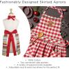 imageDII Womens Spring ampamp Summer Apron Collection Adjustable Two Large Pockets ampamp Extra Long Ties One Size Fits MostBlue Blossom