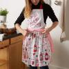 imageDII Womens Spring ampamp Summer Apron Collection Adjustable Two Large Pockets ampamp Extra Long Ties One Size Fits MostSip Sip Hooray
