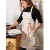 imageDII Womens Spring ampamp Summer Apron Collection Adjustable Two Large Pockets ampamp Extra Long Ties One Size Fits MostSummer Chillin