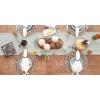 imageDII Woven Basic Tabletop Collection Chevron Table Runner 15x72 GrayArtichoke
