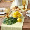 imageDII Woven Basic Tabletop Collection Chevron Table Runner 15x72 GrayAvocado