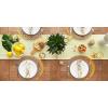 imageDII Woven Basic Tabletop Collection Chevron Table Runner 15x72 GrayAvocado