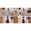 imageDII Woven Basic Tabletop Collection Chevron Table Runner 15x72 GrayEggplant