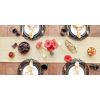 imageDII Woven Basic Tabletop Collection Chevron Table Runner 15x72 GrayMarigold