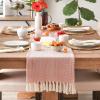 imageDII Woven Basic Tabletop Collection Chevron Table Runner 15x72 GraySpice