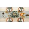 imageDII Woven Basics Collection 100 Cotton Knit Table Runner 15x72 GrayArtichoke