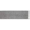 imageDII Woven Basics Collection 100 Cotton Knit Table Runner 15x72 GrayBlack