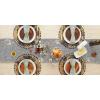 imageDII Woven Basics Collection 100 Cotton Knit Table Runner 15x72 GrayBlack