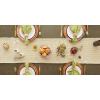 imageDII Woven Basics Collection 100 Cotton Knit Table Runner 15x72 GrayHoney Gold
