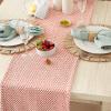 imageDII Woven Basics Collection 100 Cotton Knit Table Runner 15x72 GraySpice