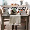 imageDII Woven Basics Collection 100 Cotton Knit Table Runner 15x72 GrayStone