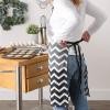 imageDII unisex Chef Style Cotton ApronBlackGrey Ombre