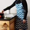 imageDII unisex Chef Style Cotton ApronNautical Blue Ombre