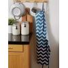 imageDII unisex Chef Style Cotton ApronNautical Blue Ombre