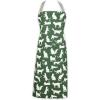 Hunter Green Cat Print