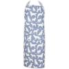 Stonewash Blue Dog Print