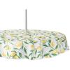 imageDII Lemon Bliss Outdoor Tabletop Collection Stain Resistant ampamp Waterproof Table Runner Table Runner 14x7260 Round w Zipper