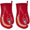 imageDII Nautical Collection Cotton Kitchen Oven Mitt Set 75x13 Lobster Claws 2 Piece